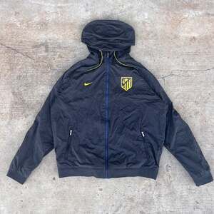 Nike Atletico Madrid Vintage Windrunner Hooded Jacket Rare Blue/Black